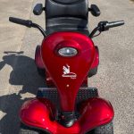 Grasshopper GH25 single seat golf Buggy in metallic red